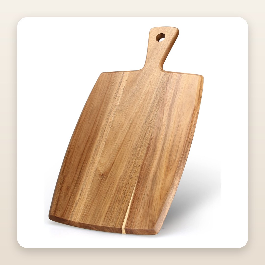 First Home Decor Ideas: The Acacia Board That Makes a Bare Kitchen Counter Look Lived-In