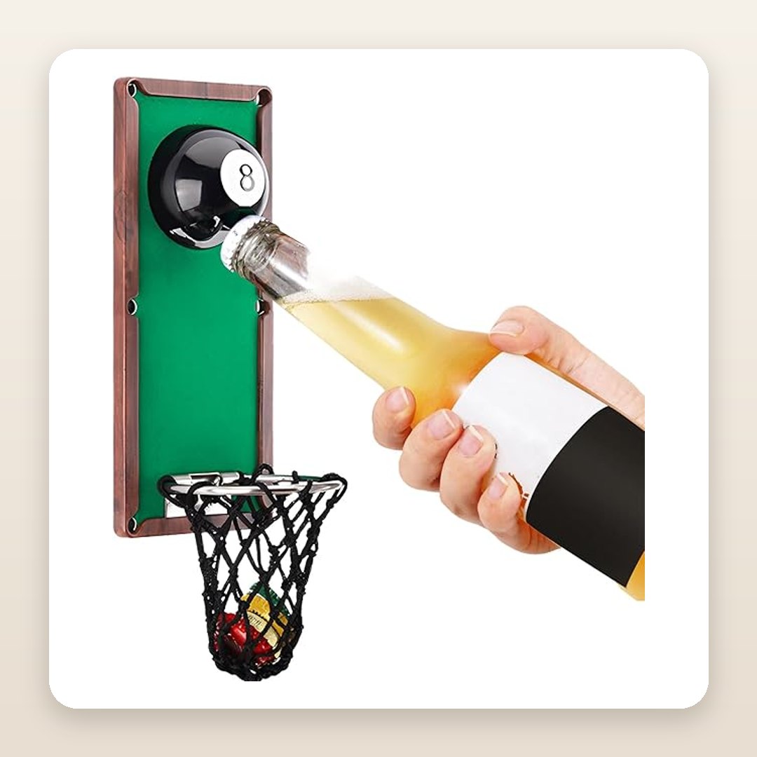 The Billiard-Ball Bottle Opener Every Game Room Needs