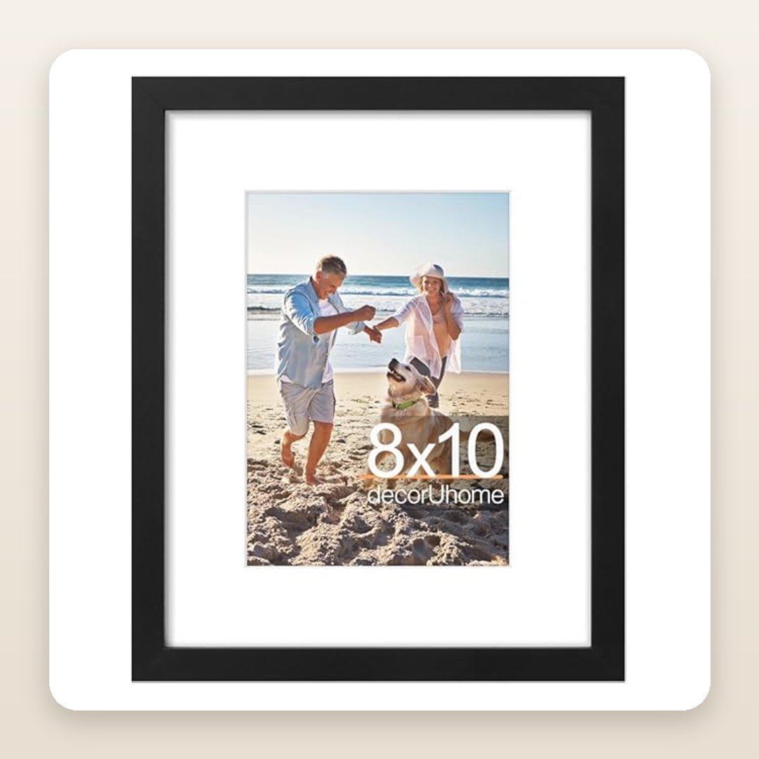Black 8x10 Picture Frame for a Timeless Gallery Wall