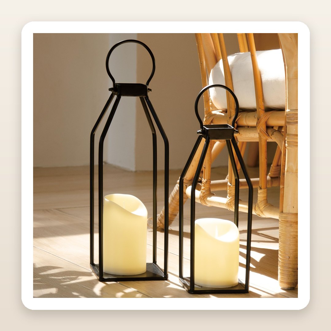 Set-and-Forget Lanterns That Make a Fall Porch Glow by Itself Every Evening