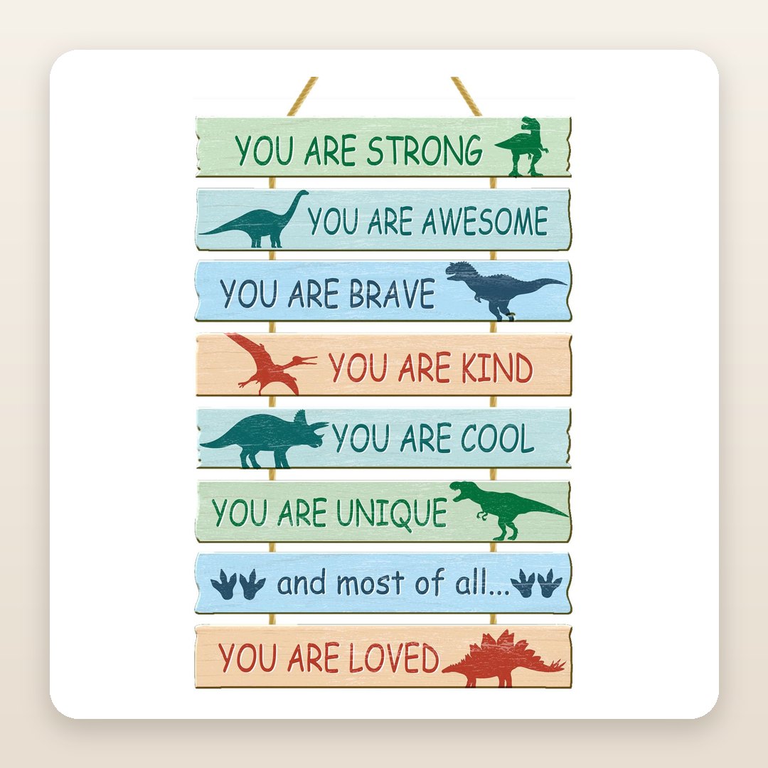 The Dinosaur Wall Art That Finishes a Boys' Bedroom Paint Makeover