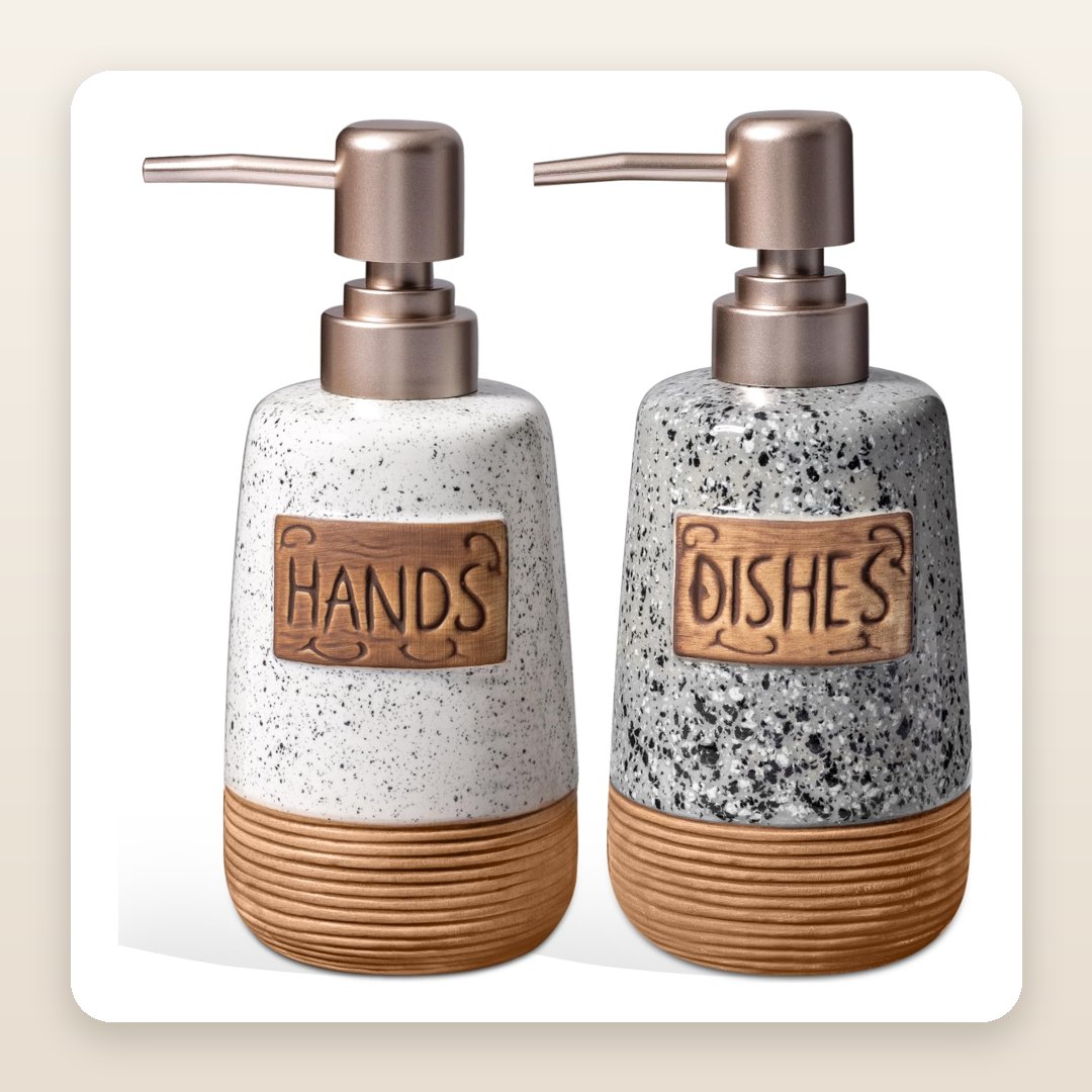 Hands & Dishes: The Ceramic Duo That Styles a Kitchen Sink in Ten Seconds