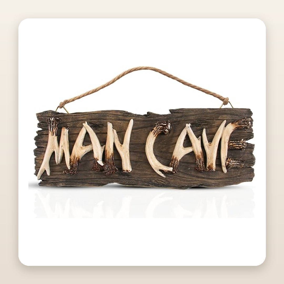 The Man Cave Wall Sign Dads Actually Hang Up