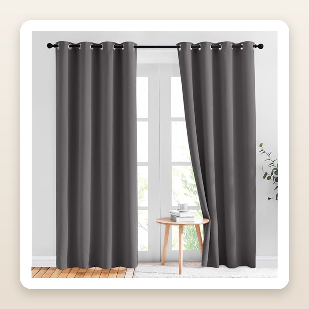 The Gray Blackout Curtains 60,000+ Bedrooms Swear By