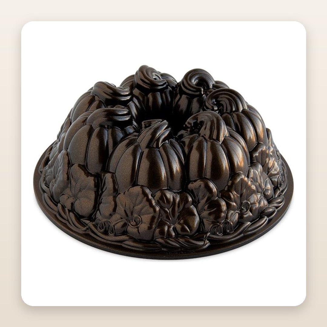 Fall Baking Ideas: The Pumpkin Patch Bundt Pan That Does the Decorating for You