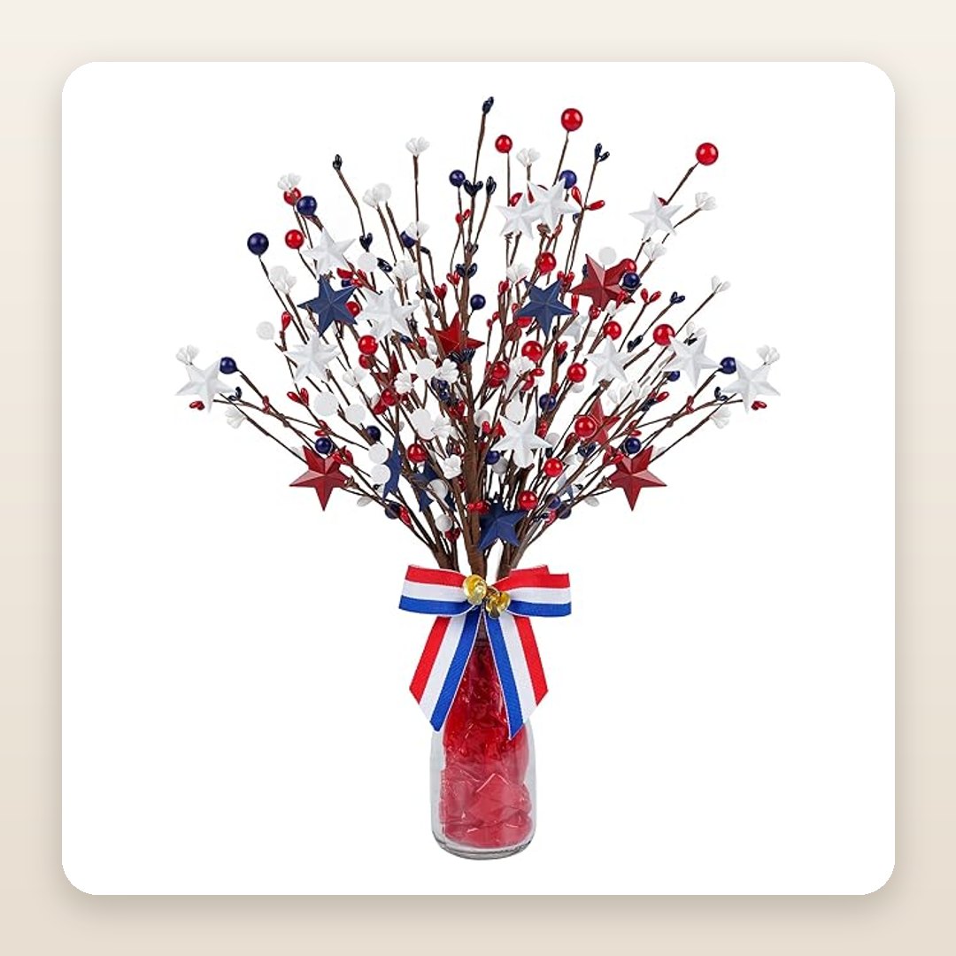 The Patriotic Stems Your 4th of July Table Needs