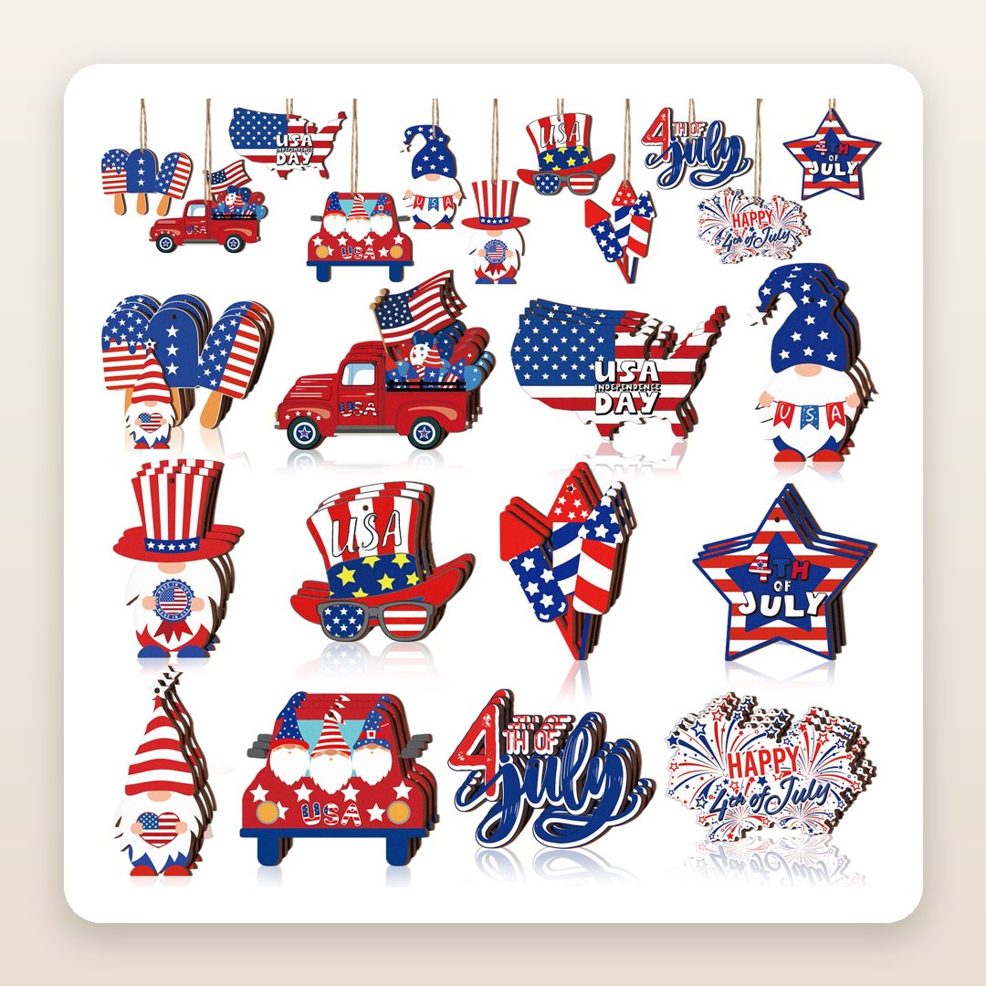 36 Tiny Patriotic Gnomes for the Cutest 4th of July Display