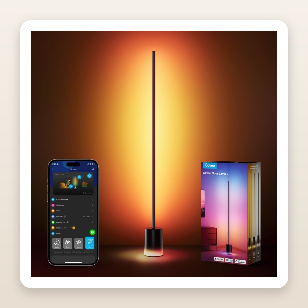 The Corner Floor Lamp That Turns Any Reading Spot Into a Whole Mood