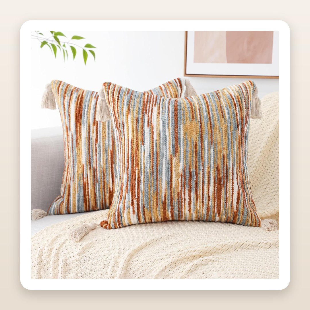 Fall Decorations 2026: The Two Pillow Covers That Redo a Whole Sofa