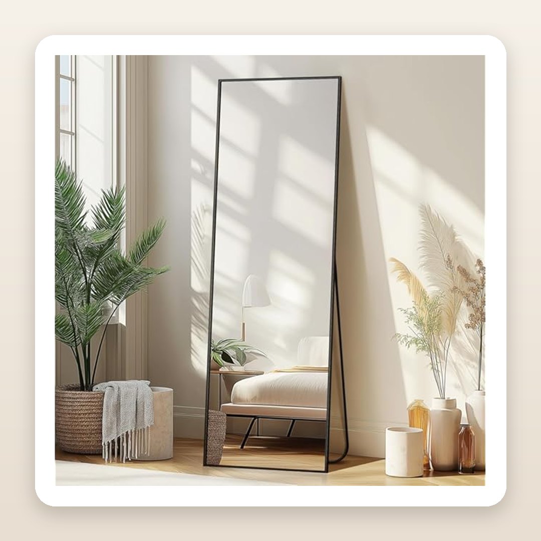 The Slim Full-Length Mirror That Fits Anywhere (and Looks Way More Expensive)