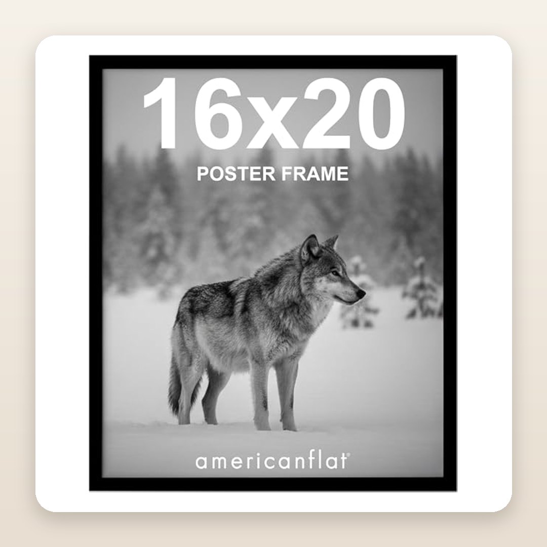 Thin-Border 16x20 Picture Frame for a Clean, Modern Gallery Wall