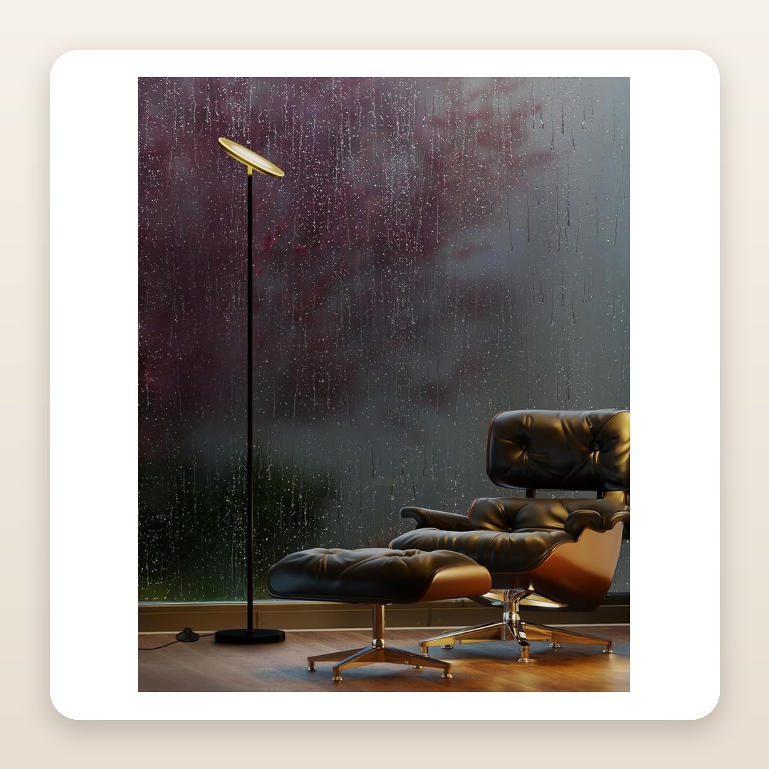 The Super-Bright Torchiere Floor Lamp That Lights a Whole Room Without the Overhead Glare