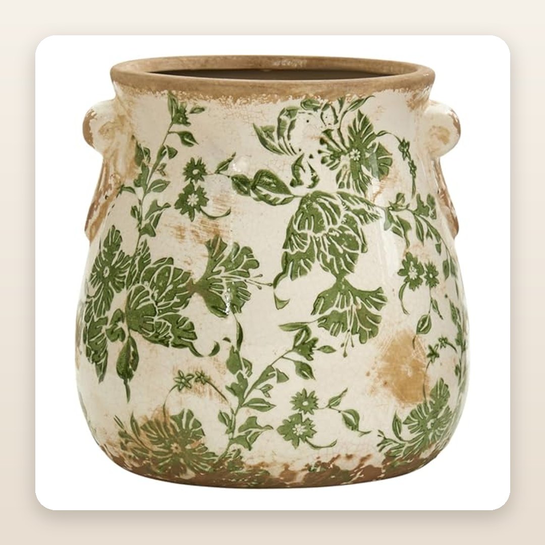 Tuscan Ceramic Bud Vase | Garden-Fresh Decor That Needs Zero Watering