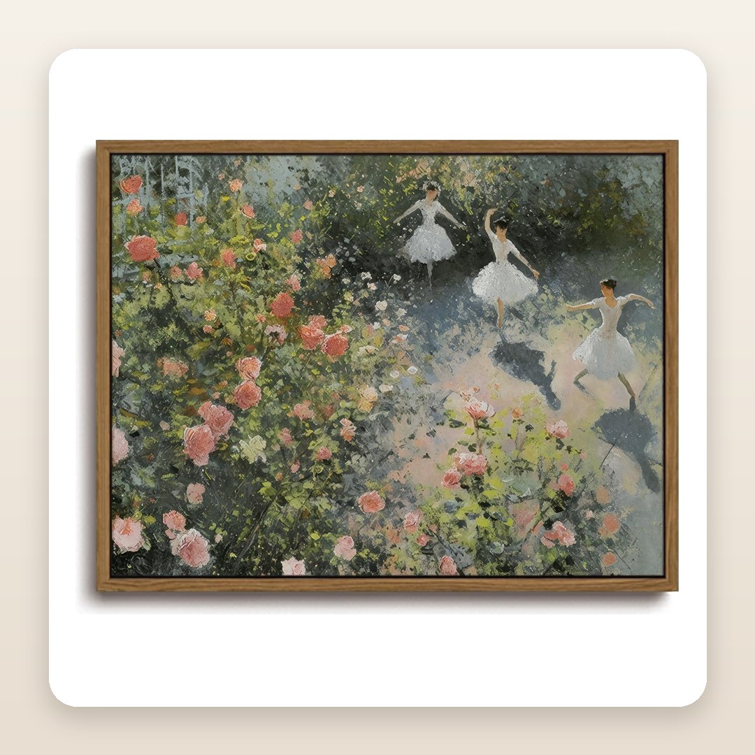 The Vintage Ballerina Art That Makes Apartment Bedroom Decor Look Collected