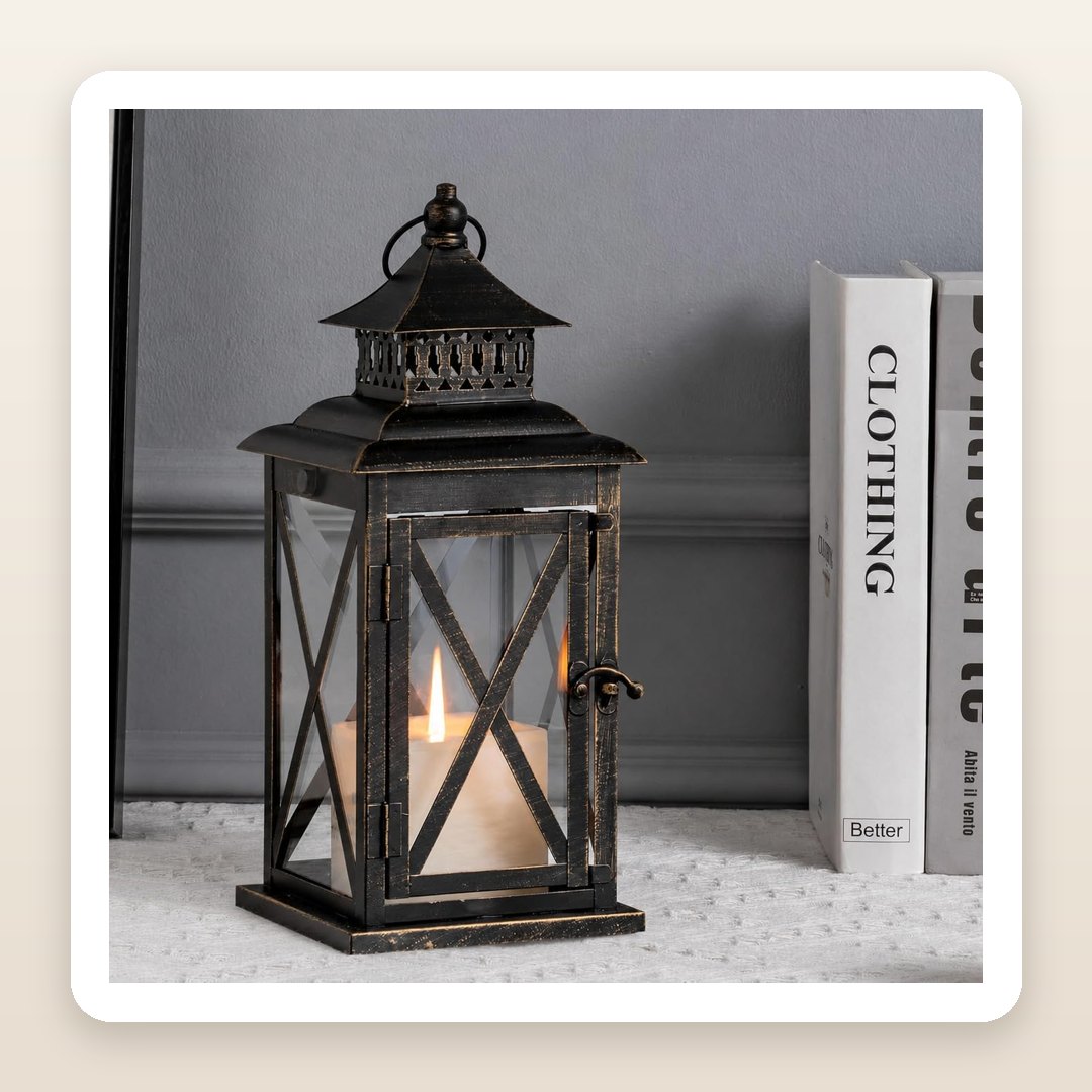 Fall Porch Decor: The Vintage Lantern That Still Works on Halloween