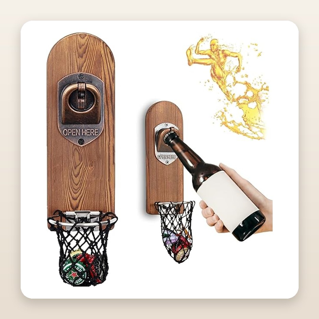The Wall Bottle Opener That Makes a Great Father's Day Gift