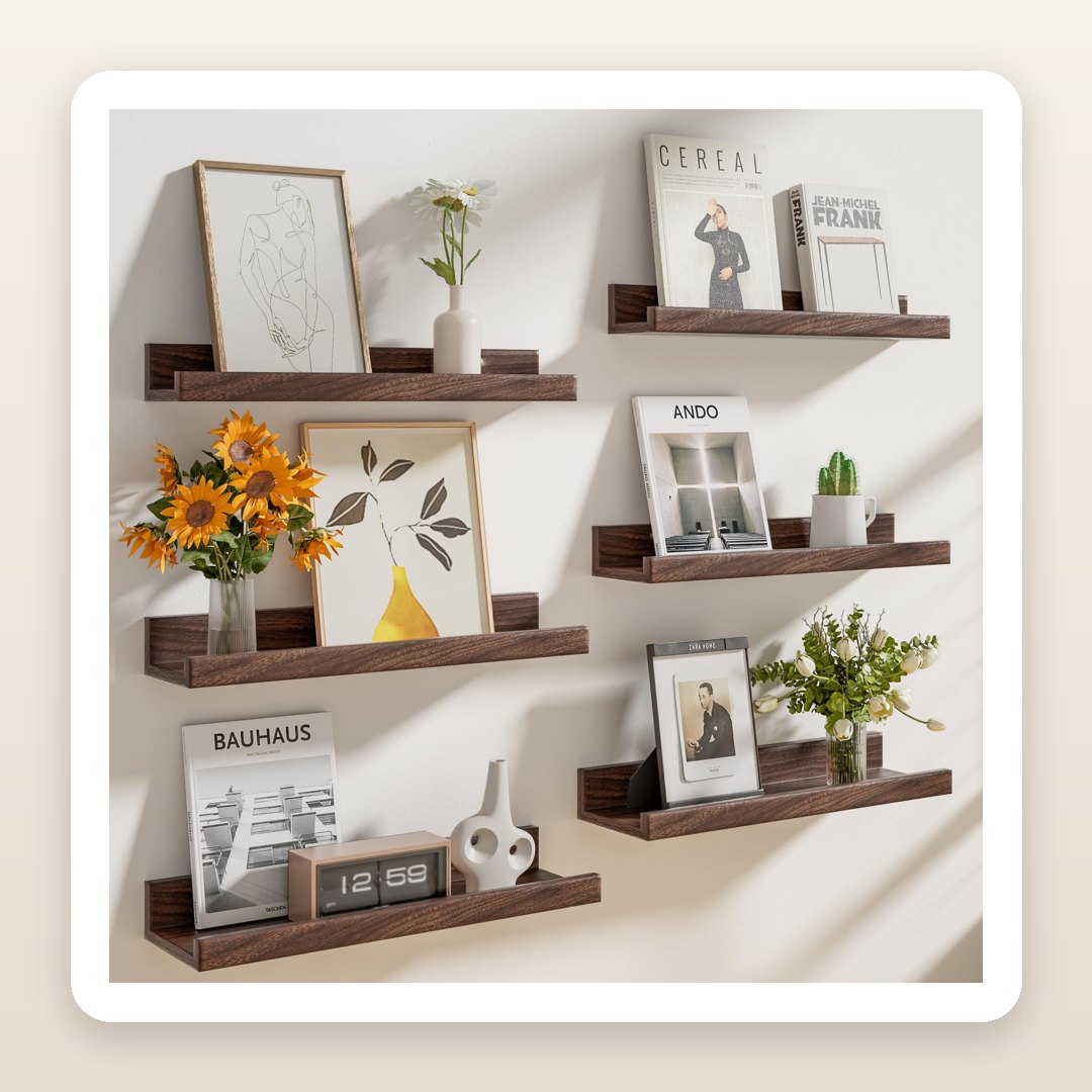 Corner Gallery Wall Ideas: The Ledge Set That Fills an Empty Corner