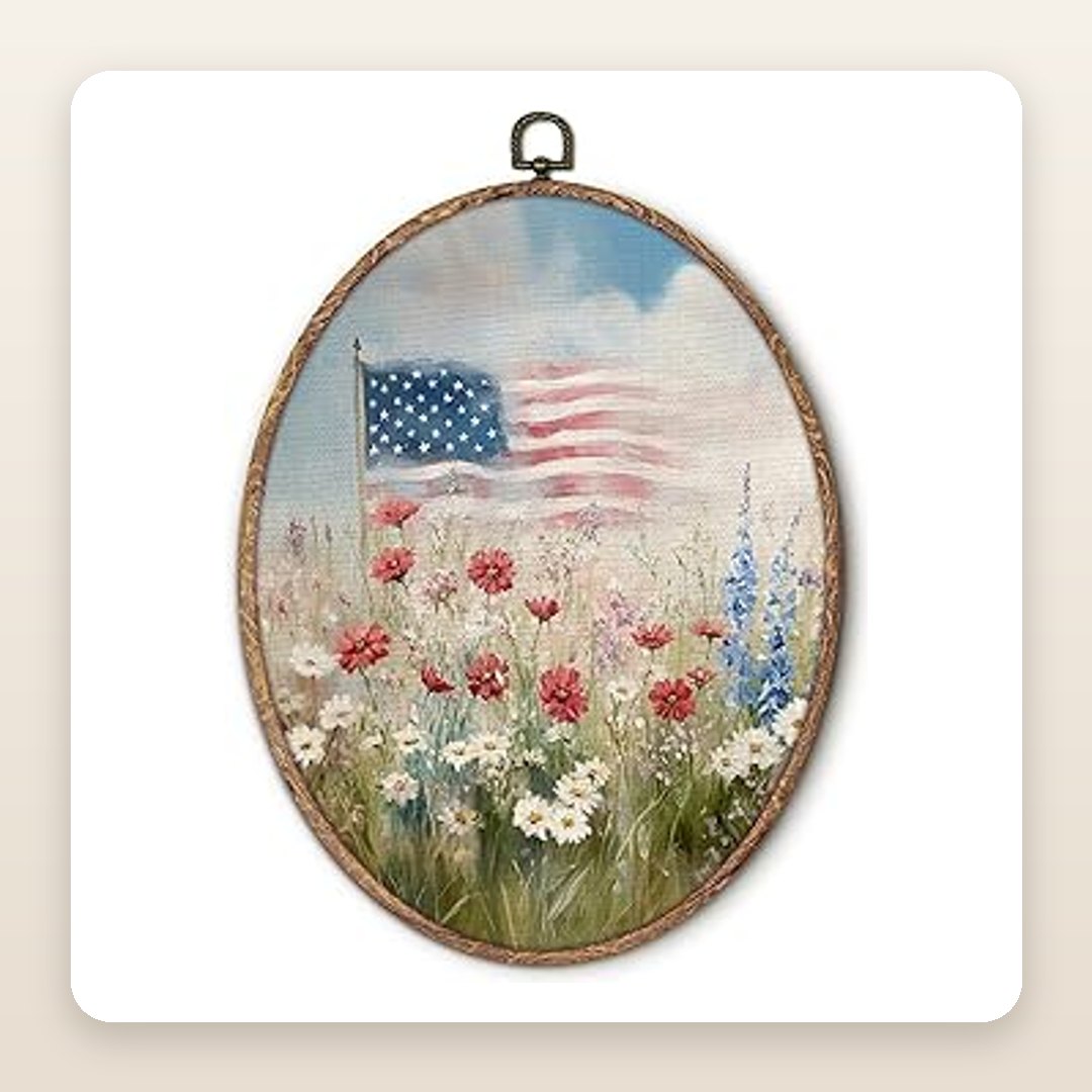 Patriotic Touches, Vases & Gallery Walls: 10 Home Finds for June 21, 2026